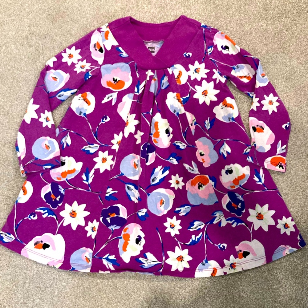 Size 3 Tea Collection Magenta Dress